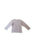 A Grey Long Sleeve Tops from Mini Mioche in size 4T for boy. (Front View)