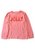 A Red Long Sleeve Tops from Crewcuts in size 3T for girl. (Front View)
