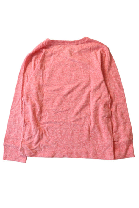 A Red Long Sleeve Tops from Crewcuts in size 3T for girl. (Back View)