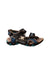 A Blue Sandals from Geox in size 3T for boy. (Back View)