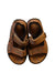 A Brown Sandals from Primigi in size 4T for boy. (Front View)