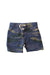 A Blue Shorts from Crewcuts in size 3T for boy. (Front View)