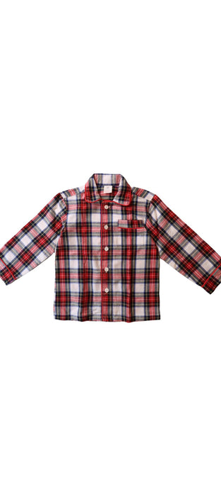 A Red Shirts from Crewcuts in size 3T for boy. (Front View)