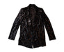 A Black Blazers from Isabella Oliver in size L for maternity. (Front View)