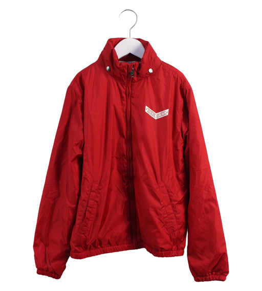 A Red Lightweight Jackets from Diesel in size 12Y for boy. (Front View)