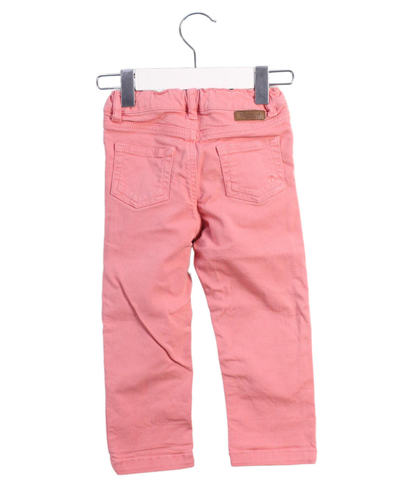 A Pink Casual Pants from Bonpoint in size 2T for girl. (Back View)