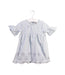 A Grey Short Sleeve Dresses from Seed in size 6-12M for girl. (Front View)