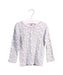 A Blue Long Sleeve Tops from Petit Bateau in size 4T for girl. (Front View)