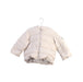 A White Puffer/Quilted Jackets from Bonpoint in size 12-18M for neutral. (Front View)