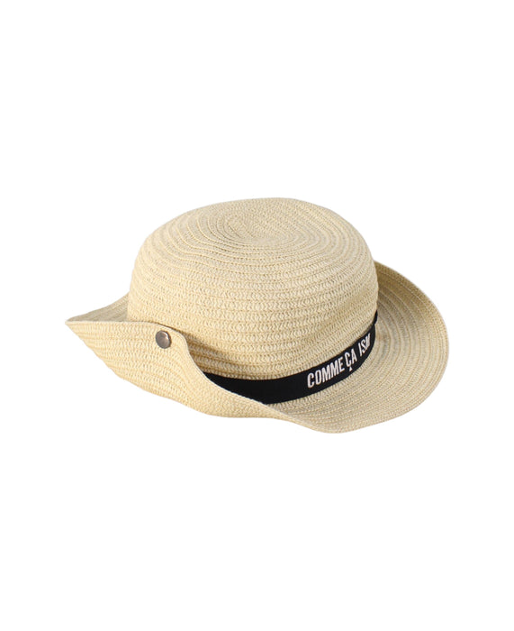 A Beige Sun Hats from Comme Ca Ism in size O/S for girl. (Back View)