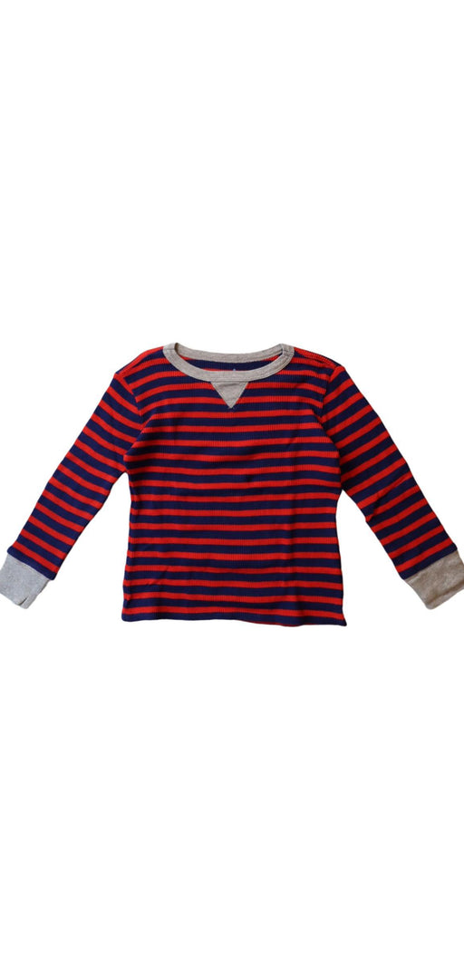 A Red Long Sleeve T Shirts from Crewcuts in size 3T for boy. (Front View)