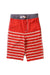 A Red Shorts from Boden in size 3T for boy. (Front View)