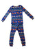 A Blue Pyjama Sets from Crewcuts in size 4T for boy. (Back View)