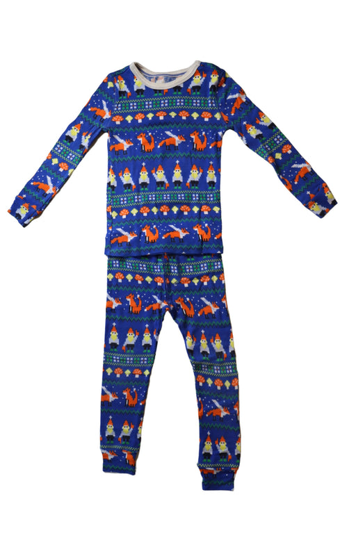 A Blue Pyjama Sets from Crewcuts in size 4T for boy. (Front View)