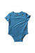 A Blue Short Sleeve Bodysuits from Under Armour in size 6-12M for boy. (Back View)