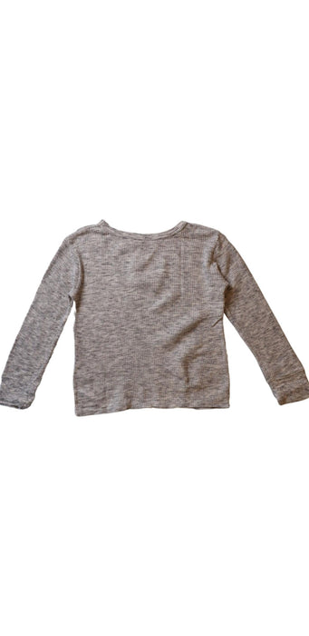 A Grey Long Sleeve Tops from Crewcuts in size 3T for boy. (Back View)