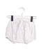 A White Bloomers from Petit Bateau in size 6-12M for girl. (Front View)