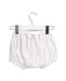 A White Bloomers from Petit Bateau in size 6-12M for girl. (Back View)