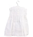 A White Short Sleeve Dresses from Petit Bateau in size 12-18M for girl. (Back View)