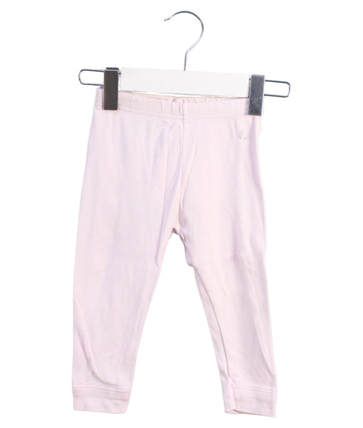 A Pink Leggings from Petit Bateau in size 12-18M for girl. (Front View)