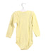 A Yellow Long Sleeve Bodysuits from Petit Bateau in size 3T for boy. (Back View)