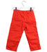 A Red Casual Pants from Petit Bateau in size 2T for girl. (Back View)