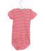 A White Short Sleeve Bodysuits from DEYROLLE x Petit Bateau in size 2T for girl. (Back View)