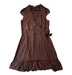 A Brown Short Sleeve Dresses from Noppies in size M for maternity. (Front View)