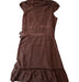 A Brown Short Sleeve Dresses from Noppies in size M for maternity. (Back View)