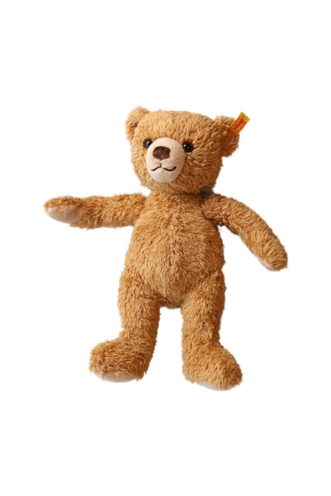 A Brown Soft Toys from Steiff in size O/S for neutral. (Front View)