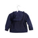 A Blue Zippered Sweatshirts from Boss in size 6-12M for boy. (Back View)