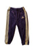 A Purple Sweatpants from Adidas in size 12-18M for girl. (Front View)