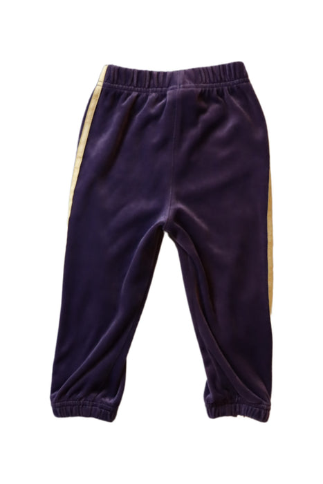 A Purple Sweatpants from Adidas in size 12-18M for girl. (Back View)