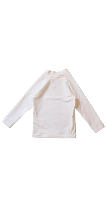 A White Rash Guards from Charlie Banana in size 6-12M for neutral. (Back View)