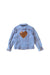 A Blue Lightweight Jackets from Seed in size 3T for girl. (Back View)