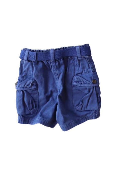 A Navy Shorts from Ralph Lauren in size 3-6M for boy. (Back View)