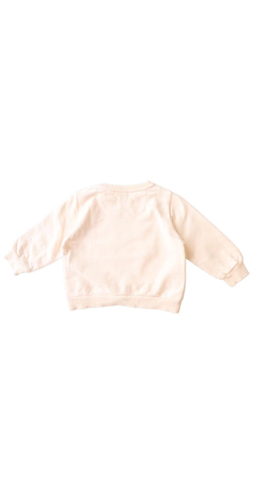 A Ivory Crewneck Sweatshirts from Mori in size 3-6M for neutral. (Back View)