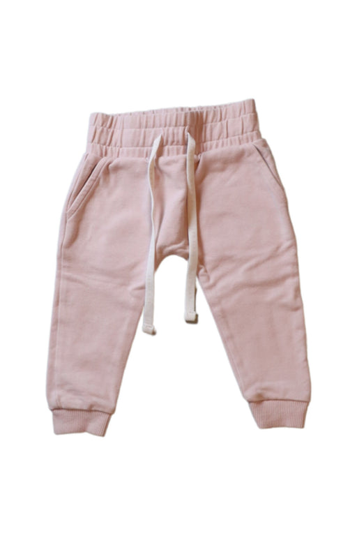 A Pink Sweatpants from Jamie Kay in size 3-6M for girl. (Front View)