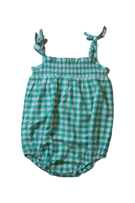 A Green Sleeveless Bodysuits from Seed in size 18-24M for girl. (Front View)