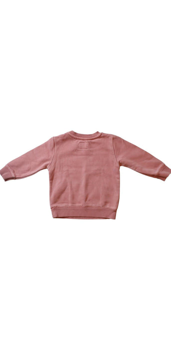 A Pink Crewneck Sweatshirts from Country Road in size 3-6M for girl. (Back View)