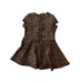 A Gold Short Sleeve Dresses from Juicy Couture in size 12-18M for girl. (Back View)