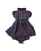 A Purple Dress Sets from Ralph Lauren in size 6-12M for girl. (Front View)