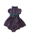 A Purple Dress Sets from Ralph Lauren in size 6-12M for girl. (Back View)