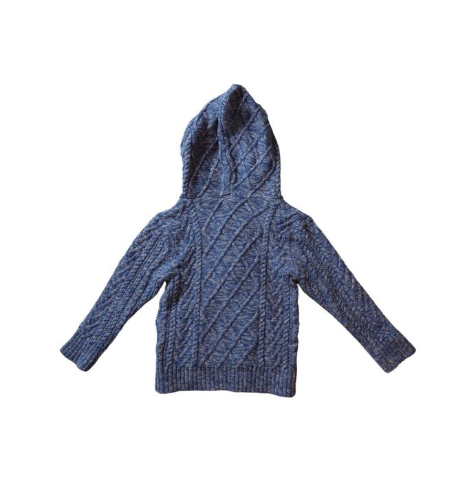 A Blue Knit Sweaters from CIGOGNE Bébé in size 12-18M for boy. (Back View)