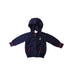 A Navy Lightweight Jackets from The Little White Company in size 6-12M for boy. (Front View)