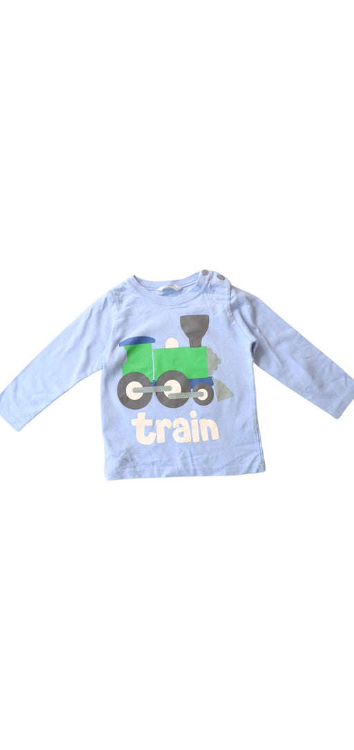 A Blue Long Sleeve Tops from Boden in size 12-18M for boy. (Front View)