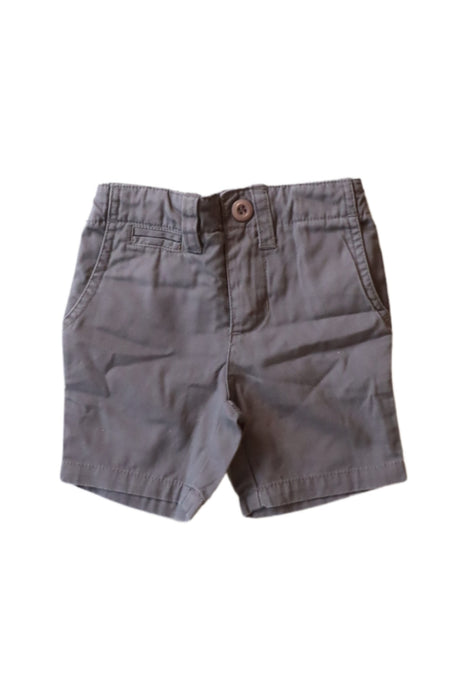 A Grey Shorts from Seed in size 0-3M for boy. (Front View)