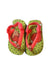 A Green Flip Flops from Havaianas in size 12-18M for girl. (Back View)