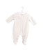 A White Onesies from Kaloo in size 0-3M for boy. (Front View)