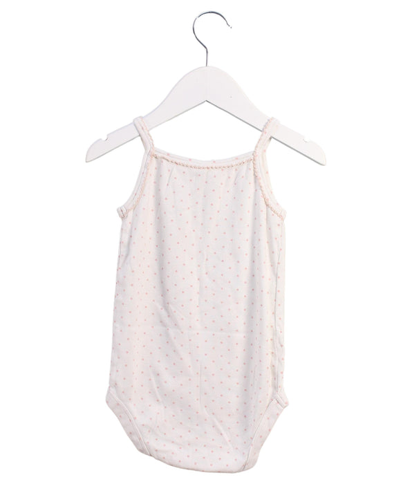 A White Sleeveless Bodysuits from Boden in size 18-24M for girl. (Back View)